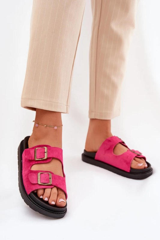 Pantofle na platformě model 209958 step in style - Dámské boty pantofle