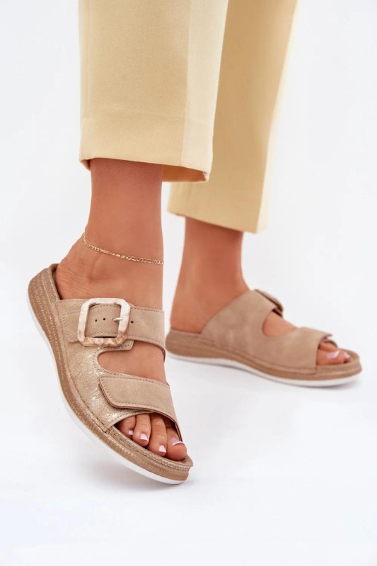 Pantofle model 214738 step in style - Dámské boty pantofle