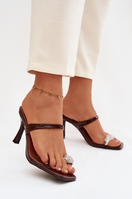 Nazouváky na podpatku model 225134 step in style