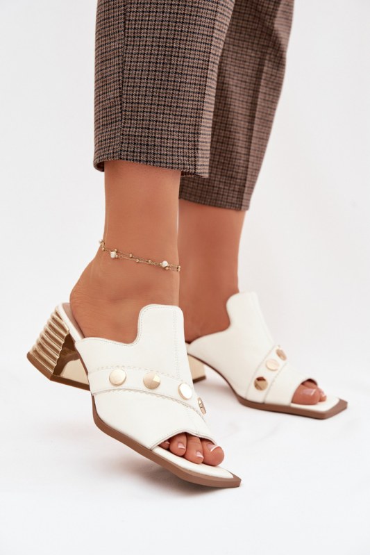 Nazouváky na podpatku model 225351 step in style