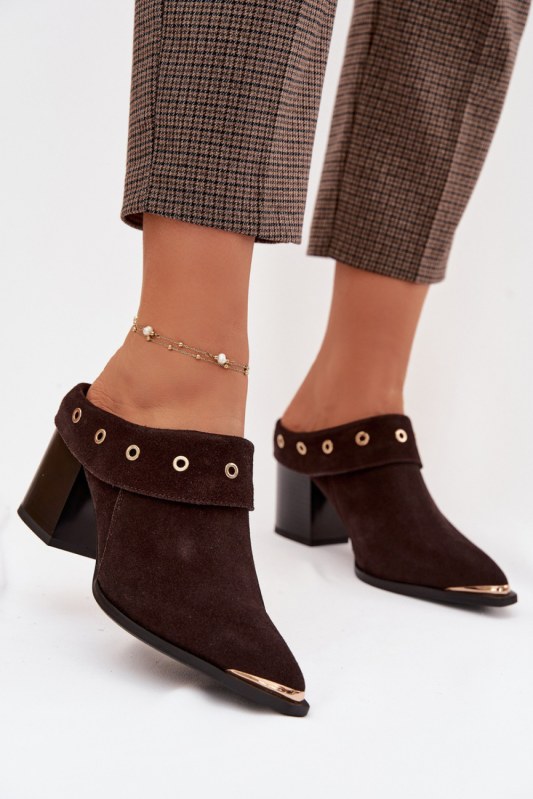 Nazouváky na podpatku model 225359 step in style