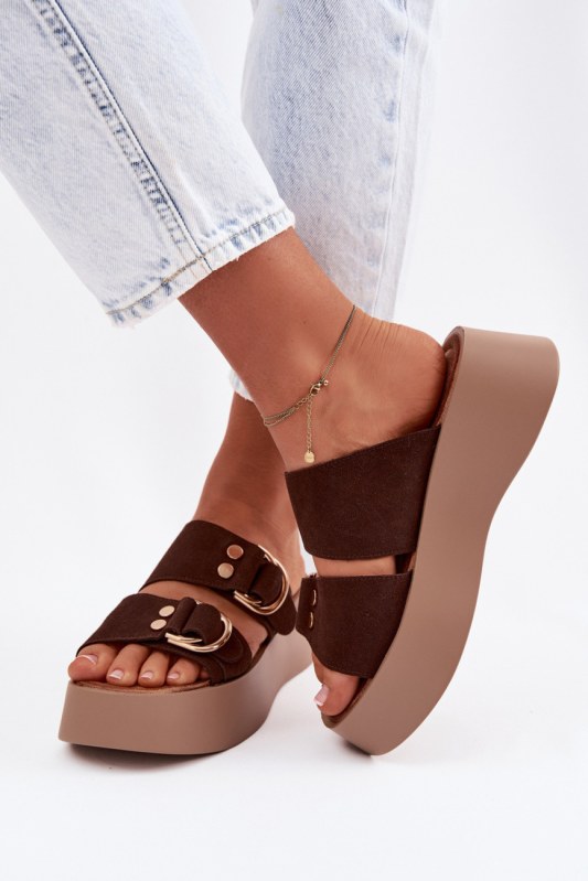 Nazouváky na platformě model 225369 step in style