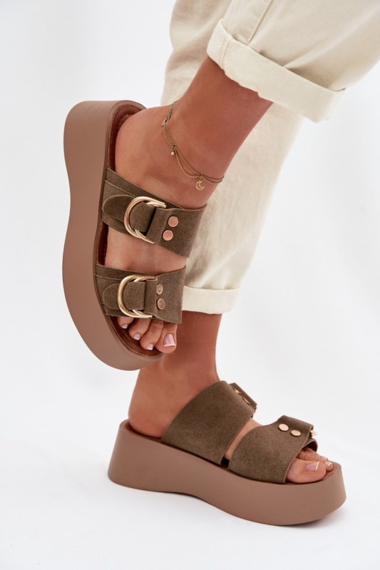 Nazouváky na platformě model 226360 step in style