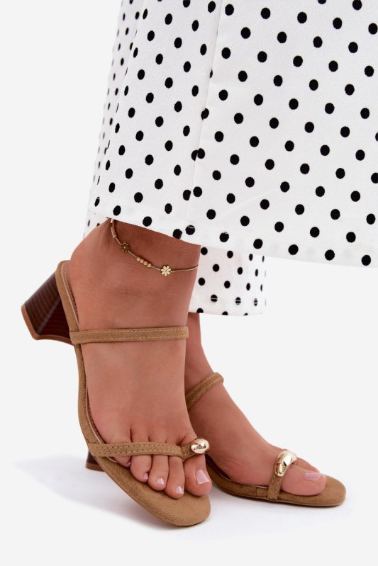 Nazouváky na podpatku model 228795 step in style