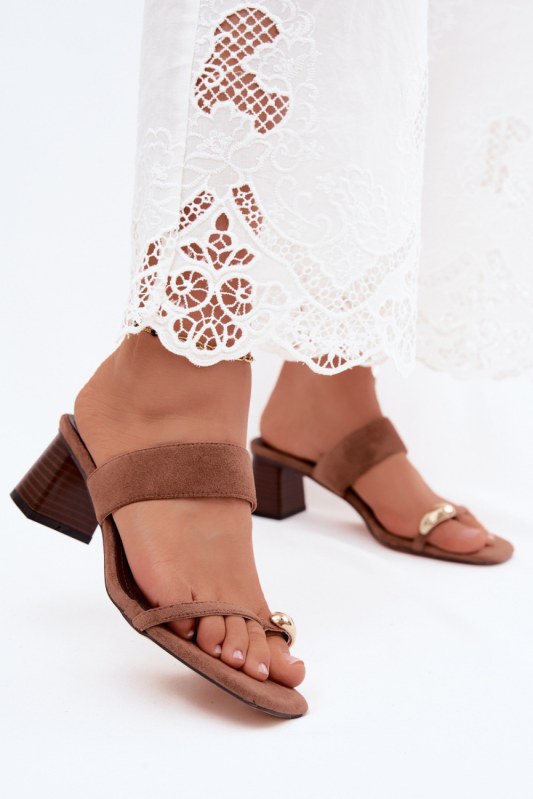 Nazouváky na podpatku model 228978 step in style