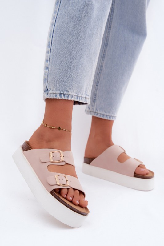 Nazouváky na platformě model 229728 step in style