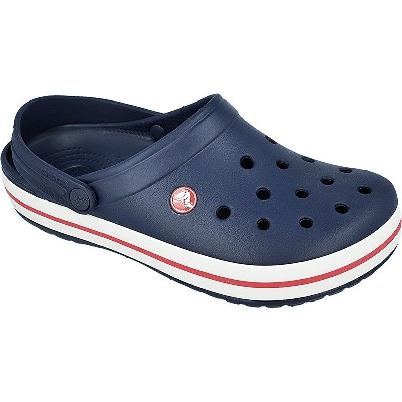 Unisex crocband 11016 navy blue - Crocs - Dámské boty pantofle