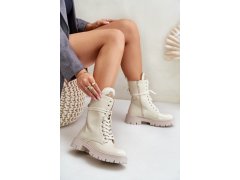 Šněrovací kotníkové boty model 218519 step in style