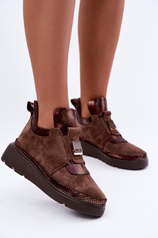 Polobotky na platformě model 231172 step in style