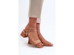 Sandály lt33 karamelové - step in style