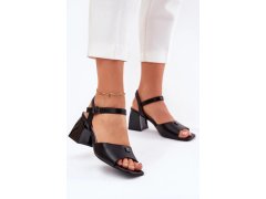 Sandály na podpatku model 213186 step in style