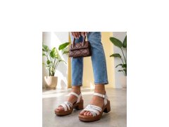 Sandály na podpatku model 229785 Solea