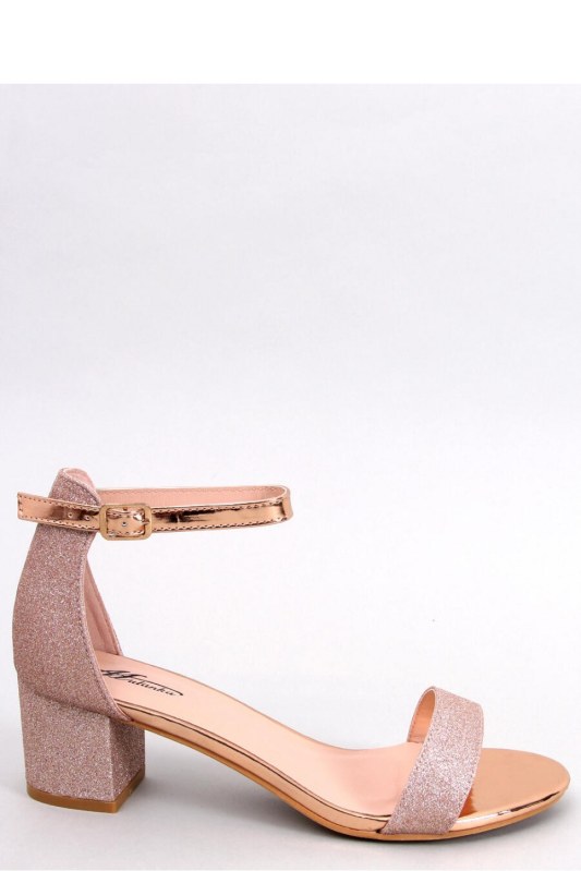 Sandály na podpatku model 179897 Inello - Dámské boty sandály