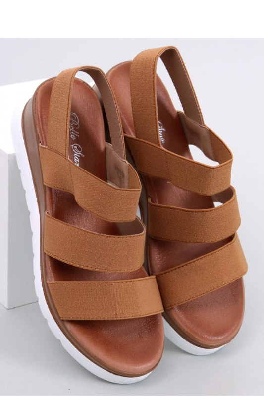 Sandály na podpatku model 179953 Inello - Dámské boty sandály