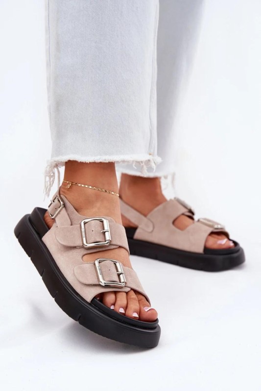 Sandály na platformě model 213462 step in style - Dámské boty sandály