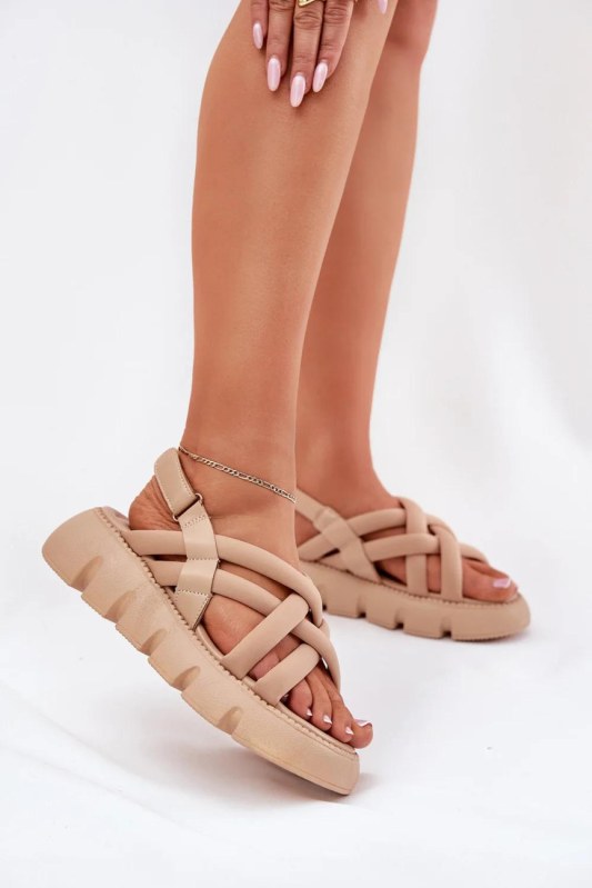 Sandy na platformě model 214729 step in style - Dámské boty sandály