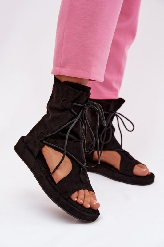 Sandály na zip model 224485 step in style