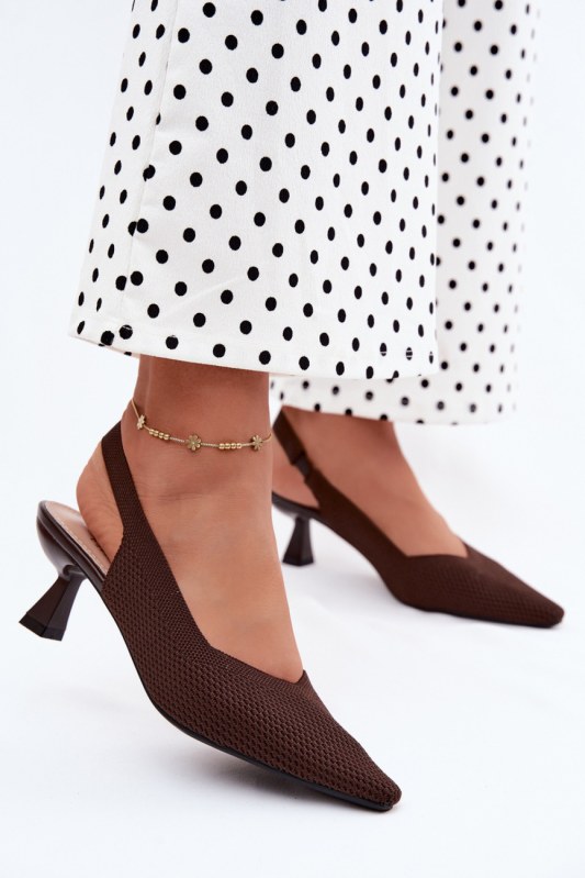 Sandály na podpatku model 229276 step in style