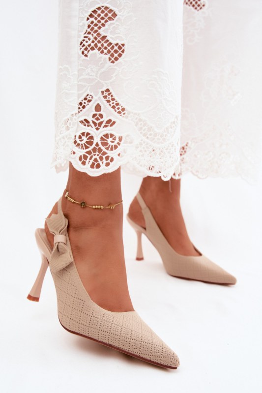 Sandály na podpatku model 229706 step in style