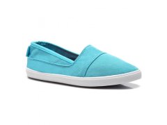 Jednoduché modré dámské slip on