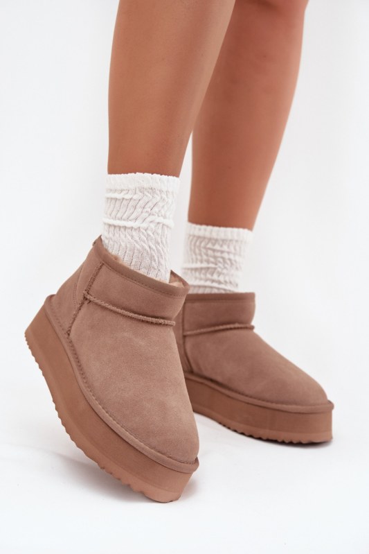 Sněhule na platformě model 218291 step in style