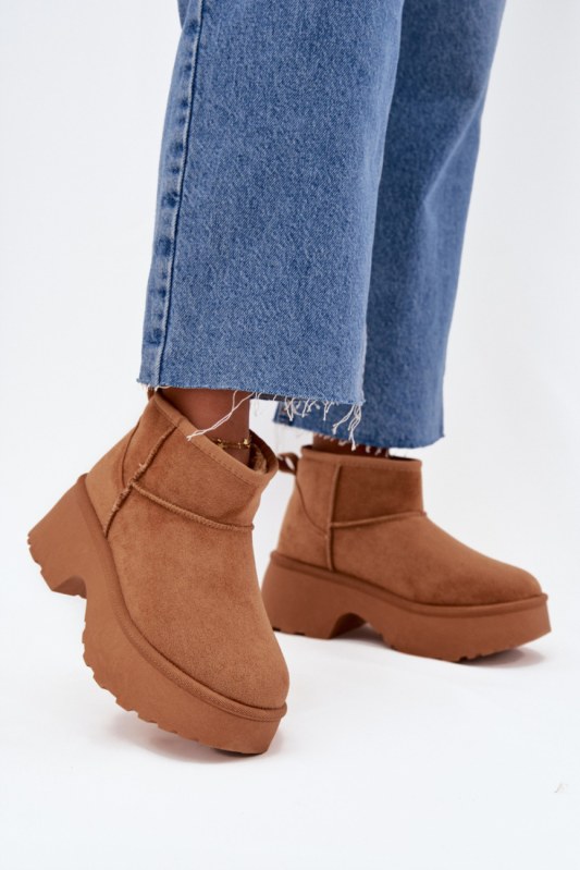 Sněhule na platformě model 218299 step in style
