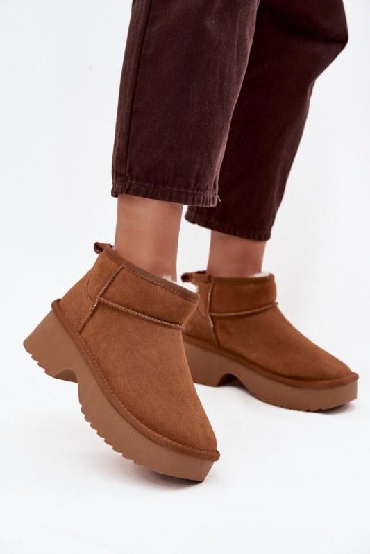 Sněhule na platformě model 220075 step in style - Dámské boty sněhule