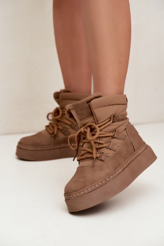 Sněhule na platformě model 231764 step in style