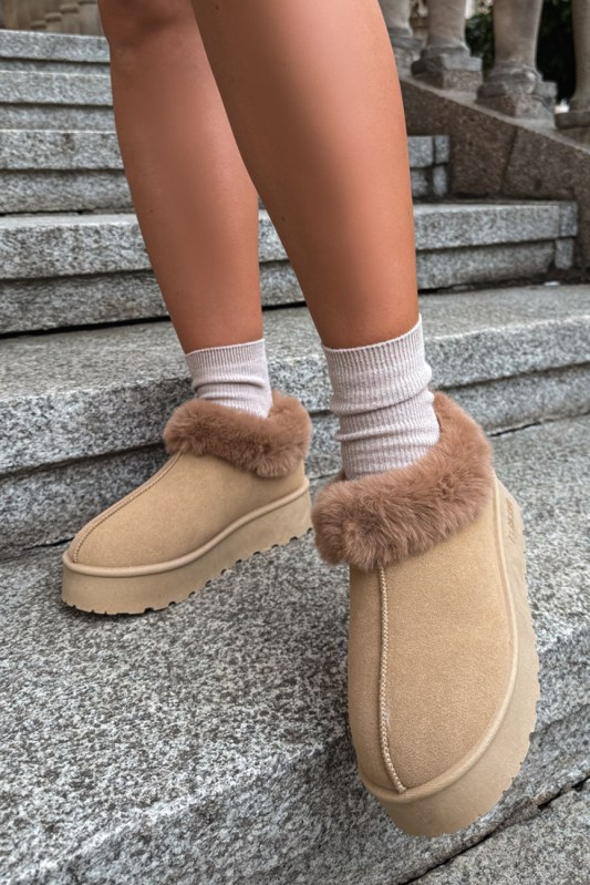 Sněhule na platformě model 231783 step in style