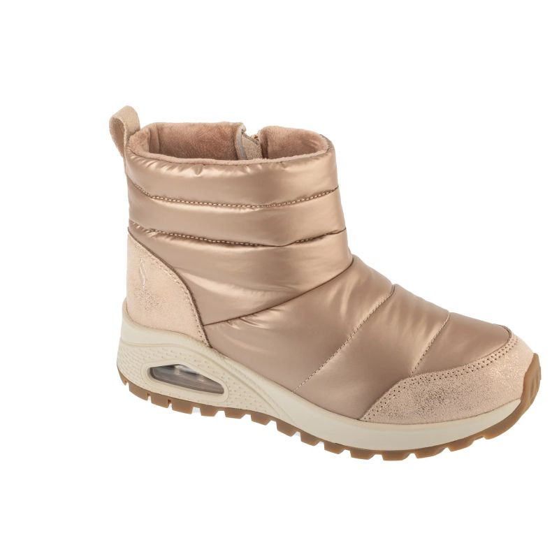 Skechers uno rugged – puffer 168127-rsgd zlaté 36 - Dámské boty sportovní