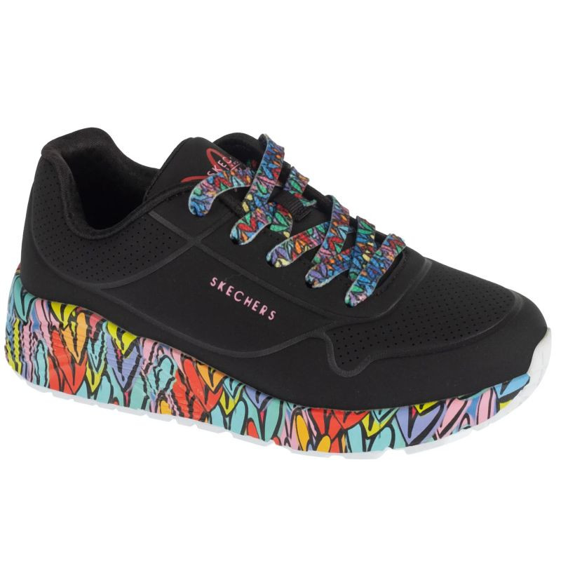 Skechers uno lite – subtle love4088l-bkmt černé 31