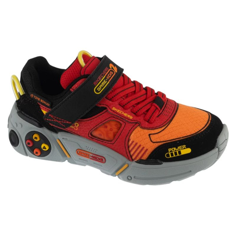 Skechers gametronix 2.0 402270l-bkrd černé 27