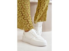 Sportovní boty na platformě model 199150 step in style