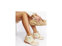 Boty sportovní na platformě model 207555 Solea