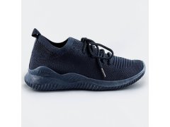 Tmavě modré lehké dámské sportovní boty (XA052)