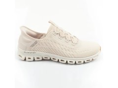 Skechers glide-step tenisky comfort ecru slip-ins dámské