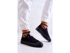 Klasické tenisky cross jeans jj2r4019c černá