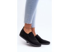 Dámské tenisky slip-on černé Lovinia