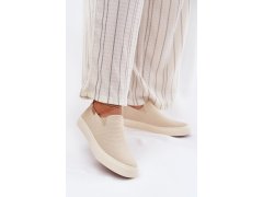 Dámské tenisky slip-on big star rr274721 Béžové
