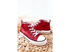 Children´s sneakers big star ii374005 Red