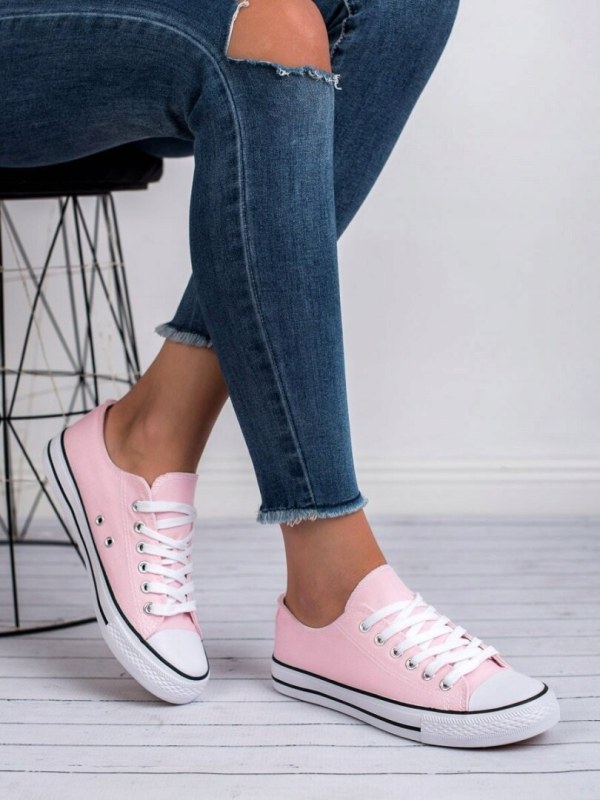 Dámské tenisky xl03p světle růžové - J.Star - Dámské boty tenisky
