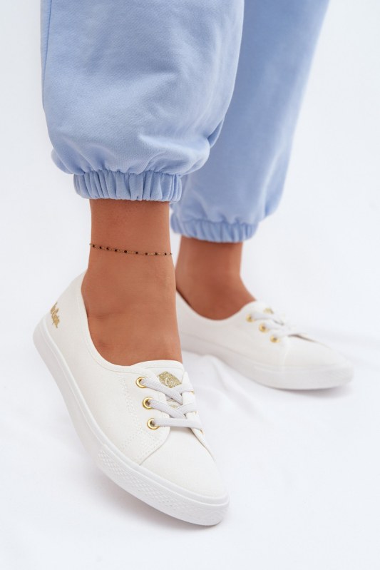 Dámské tenisky lcw-26-02-4043 bílo-zlaté - lee Cooper