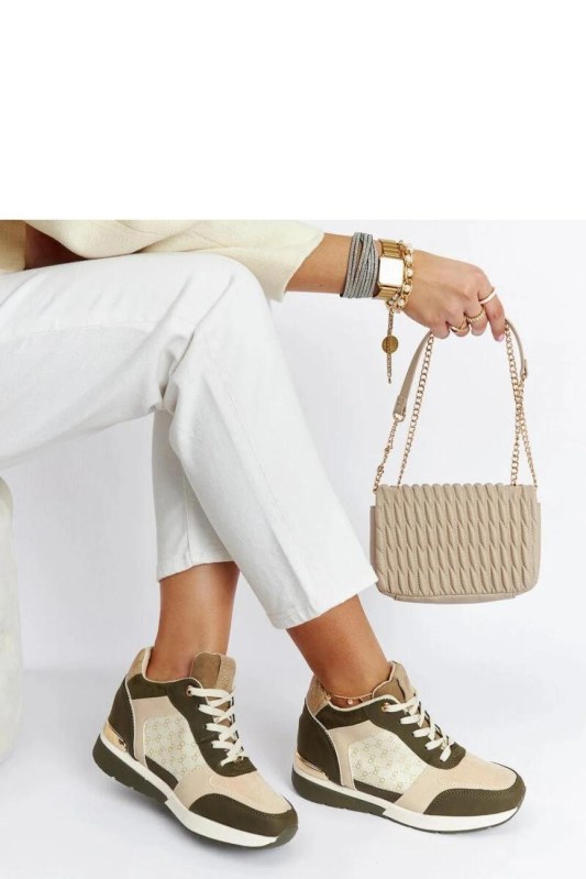 Boty sportovní na platformě model 207553 Solea - Dámské boty tenisky