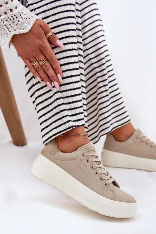 Tenisky na platformě model 212726 step in style