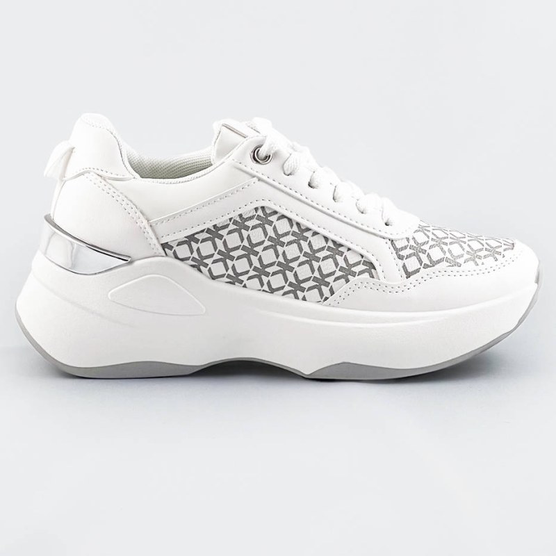 Bílé dámské sportovní boty (SG-137) - Dámské boty tenisky