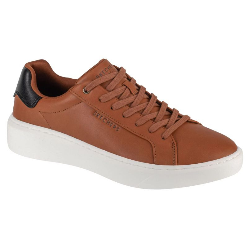 Skechers court break – suit sneaker 183175-cog hnědé 41 - Dámské boty tenisky