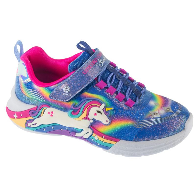 Skechers unicorn chaser 302298l-blmt modré 27 - Dámské boty tenisky