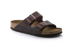 Dámské žabky birkenstock arizona soft footbed oiled leather habana (0452763)