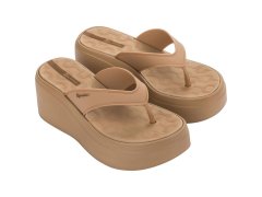 Ipanema boty žabky solaris platform beige dámské