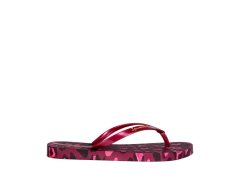 Dámské žabky ipanema animal print, růžové, 83846-BP657